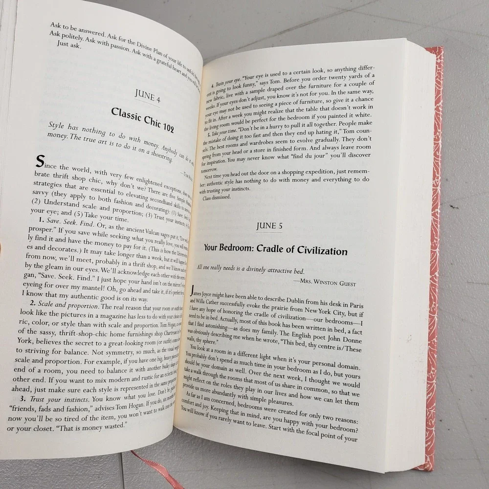 Simple Abundance A Daybook of Comfort and Joy Sarah Ban Breathnach 1995 Hard